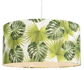 Botanikai lógólámpa fehér levélárnyékolóval 50 cm - Combi 1