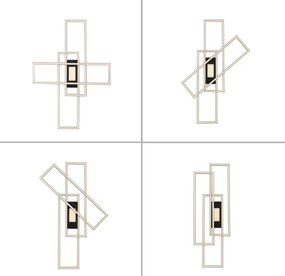 Leuchten Direkt 14693-18-LED ASMIN LED 48W 230V dimm. mennyezeti lámpa +DO