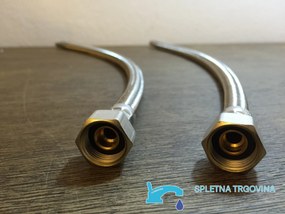 Csaptelep-bekötőcső-készlet woo-1482 hideg- és meleg vízhez, 40 cm