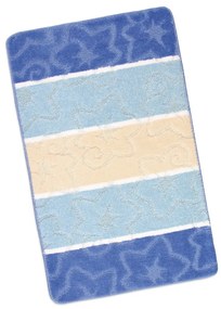 Avantgard fürdőszobaszőnyeg, kék, 60 x 100 cm