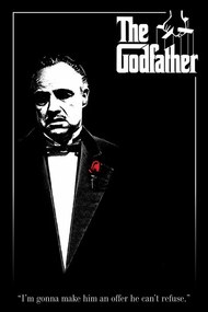 Plakát THE GODFATHER - red rose