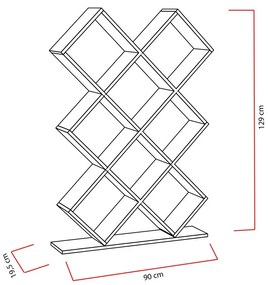 Kumsal Red könyvespolc