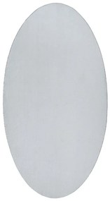 Szőnyegek Szürke Gyapjú 100 x 200 cm Területszőnyegek Ovális