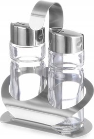 Fűszerkészlet Sószóró Borsszóró Rozsdamentes Acél Gasztronómia Hendi