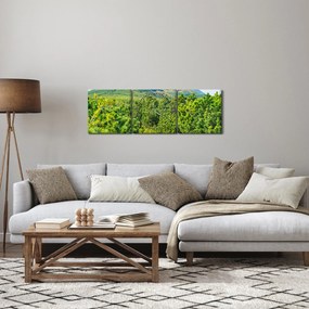 Kép - Babi Hora, Lengyelország (órával) (90x30 cm)