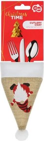 Karácsonyi Gnome evőeszköz kabát 11 cm