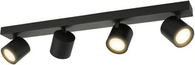 Spot Lámpa Fekete Karlota ITALUX-SPL-31959-4B-BK