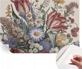 Öntapadós Dekoratív Fotótapéta Hálószobába Virágok csokor 104x70 cm