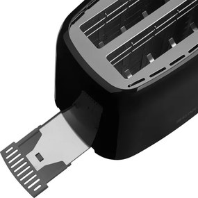 Sencor - Kenyérpirító két lyukkal 750W/230V fekete