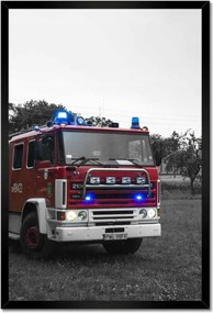 Poszterek keretben 40x60 Tűzoltóautó