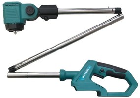 Akkus összecsukható fűkasza - HAYAMI HA-1037 + 2 akku + tartozékok