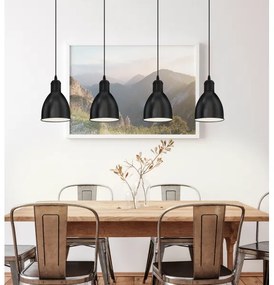 Eglo 49466 - Csillár PRIDDY 4xE27/60W/230V