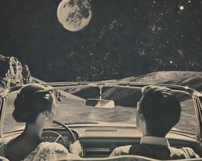 Poszter 76x60,5cm Vigyél engem a Holdra