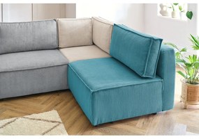 Kordbársony sarokkanapé ("U" alakú-variálható) Nihad modular – Bobochic Paris