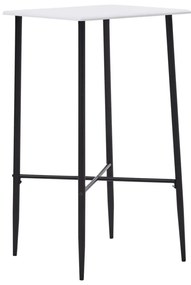 fehér MDF bárasztal 60 x 60 x 111 cm