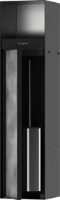 Hansgrohe XtraStoris Rock wc- kefe tartóvalfekete matt színben 56062670