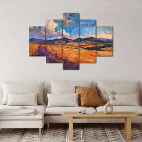 Kép - Olajfestmény tájkép (150x105 cm)