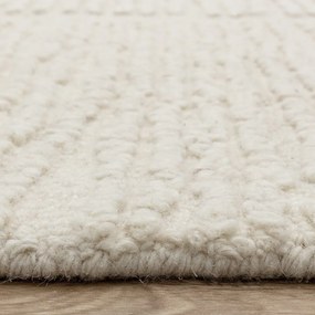 Elefántcsont színű kézi szövésű gyapjú szőnyeg 160x230 cm Zennith Column – Asiatic Carpets