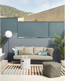 Mareluz bézs fémszerkezetű kerti kanapé - Kave Home