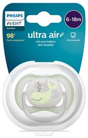 Baba cumi Ultra air  Avent 6-18 hónap - 1 darab bálna, vel. 6-18 m