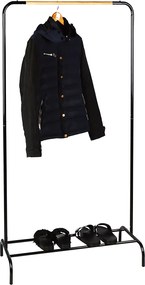 Akasztó, fekete/természetes, RAPSO