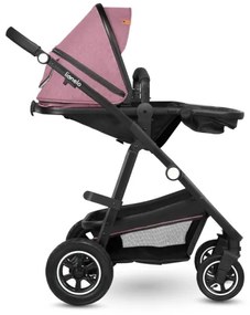 Lionelo - Kombinált, 2 az 1-ben babakocsi AMBER Pink Rose