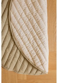 Zöld-krémszínű játszószőnyeg Bamboo Leaf – Lorena Canals
