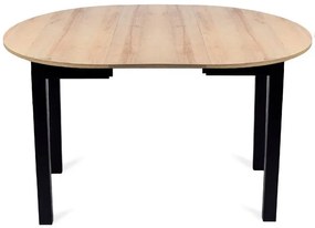 Étkezőgarnitúra 4 db. Sötétkék Bársony Viki székkel. Bővíthető asztal HARRY 102-142 cm