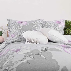 EMI Violet flanel ágyneműhuzat, A standard egyszemélyes ágy szett tartalma: 1x 140x200 + 1x 70x90