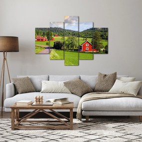 Vidéki kép (150x105 cm)