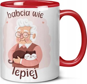 Ajándék Nagymama És Nagypapa Napjára Bögre Nagymama Jobban Tudja A Színek Minőségét