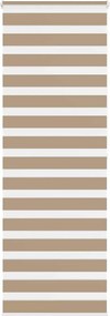 vidaXL zebrafüggönnyel homokbarna szövetszélesség 85,9 cm poliészter
