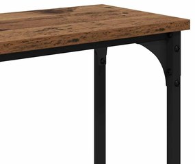 Konzolasztal Régi fa 145x22.5x75cm Faanyag