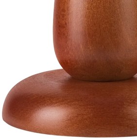 Asztali lámpa PERA 1xE27/60W/230V barna/bükkfa