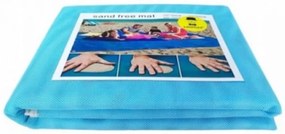 Strandpléd - 200x200 cm - kék