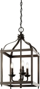 Kichler LARKIN KL-LARKIN-P-M-OZ Függőlámpa 3x60W/E14