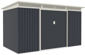 G21 GRAH 700 kerti tároló - 340 x 206 cm, antracit