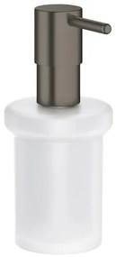 Grohe Essentials szappanadagoló tartó nélkülcsiszolt hard graphite G40394AL1