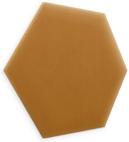 Bársony kárpitozott panel - Hatszög - 35x40cm Szín: Bordó