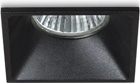 RENDL ZURI SQ zápustná černá 230V GU10 35W
