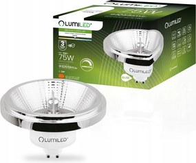 Led izzó AR111 ES111 GU10 10W 1055lm 4000K Semleges 24° Tompítható