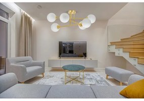 Csillár 6xE27/35W/230V átm. 80 cm arany