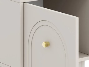 Éjjeliszekrény Kasmír/Arany Színben. MAZOMA