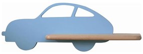 Candellux LED gyerekszoba falilámpa polccal CAR LED/5W/230V kék/fa CA0777