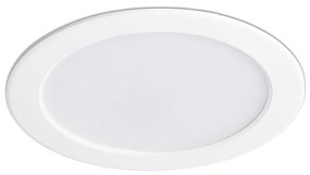 FARO TOD fürdőszobai süllyeszthető lámpa, fehér, 3000K melegfehér, beépített LED, 24W, IP44, 42927