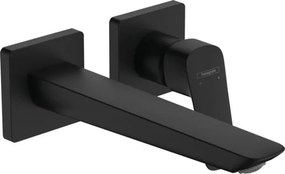 Hansgrohe Logis mosdó csaptelep vakolat alatti rész nélkül 100 mm matt fekete 71256670