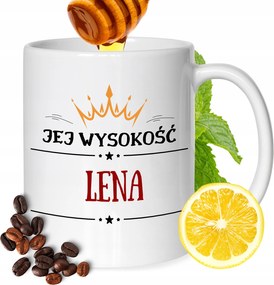 Bögre Lena Barátnők Feleségek Ajándék Nyomtatott Fehér 330ml