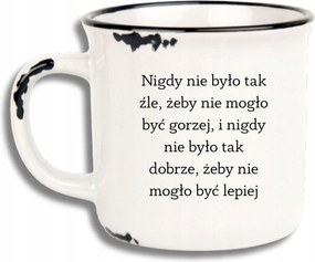 Bögre Fehér Retro Vicces Ajándék Apák Napja Még Soha Nem Volt Ilyen Rossz