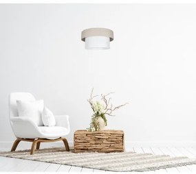 Csillár zsinóron NATA 1xE27/60W/230V bézs