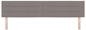 LED Fejtámla Vonalkialakítás Taupe 200 cm Szövet